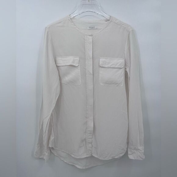 Equipment long sleeve, button-down, silk blouse, size large‎ - Picture 1 of 6